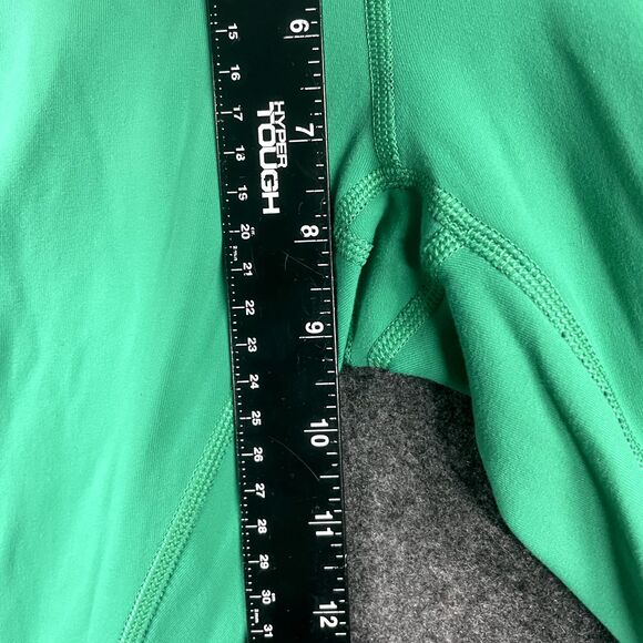 Lululemon Wunder Under Crop Reversible Women's 6 Jungle Green Inkwell - Picture 4 of 10